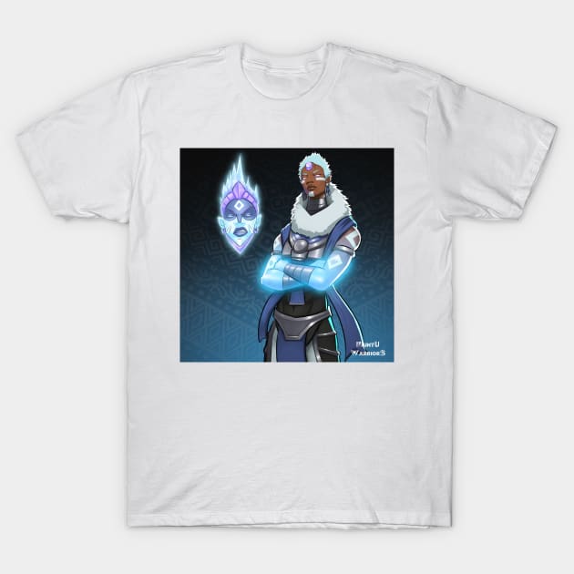 Muntu Warriors - Frozen Collection T-Shirt by Beckley Art